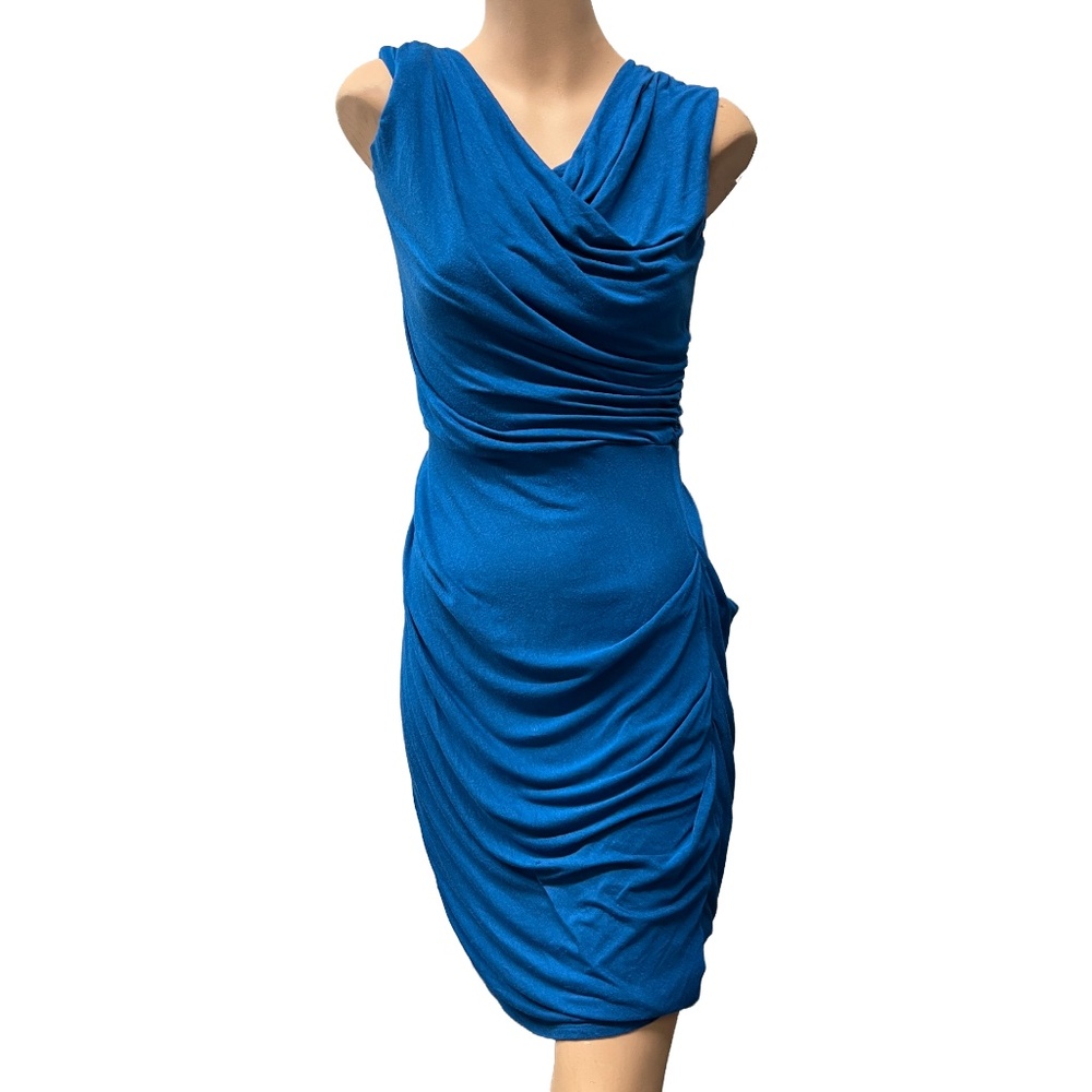 BORDEAUX BLUE DRESS SIZE XS